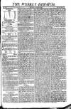 Weekly Dispatch (London) Sunday 27 November 1803 Page 1