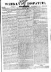 Weekly Dispatch (London) Sunday 01 November 1818 Page 1