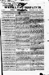 Weekly Dispatch (London) Sunday 16 January 1820 Page 1