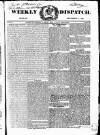Weekly Dispatch (London) Sunday 04 December 1831 Page 1