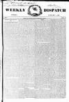 Weekly Dispatch (London) Sunday 01 January 1837 Page 1