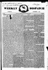 Weekly Dispatch (London) Sunday 01 October 1837 Page 1
