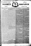 Weekly Dispatch (London) Sunday 05 January 1840 Page 1