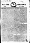 Weekly Dispatch (London) Sunday 29 January 1843 Page 1