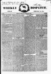 Weekly Dispatch (London) Sunday 25 February 1844 Page 1