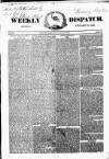 Weekly Dispatch (London) Sunday 27 January 1850 Page 1