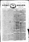 Weekly Dispatch (London) Sunday 01 January 1854 Page 1