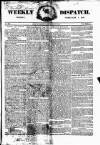 Weekly Dispatch (London) Sunday 01 February 1857 Page 1