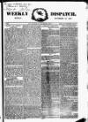 Weekly Dispatch (London) Sunday 28 November 1858 Page 1