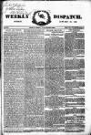 Weekly Dispatch (London) Sunday 22 January 1860 Page 1