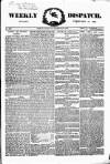 Weekly Dispatch (London) Sunday 19 February 1860 Page 1