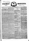 Weekly Dispatch (London) Sunday 27 January 1861 Page 1