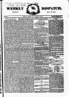 Weekly Dispatch (London) Sunday 29 May 1864 Page 1