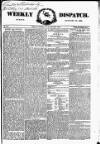 Weekly Dispatch (London) Sunday 22 January 1865 Page 1