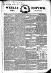 Weekly Dispatch (London) Sunday 07 January 1866 Page 1
