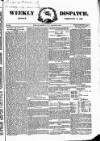 Weekly Dispatch (London) Sunday 11 February 1866 Page 1