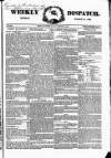 Weekly Dispatch (London) Sunday 18 March 1866 Page 1