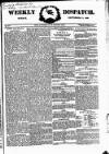 Weekly Dispatch (London) Sunday 02 September 1866 Page 1