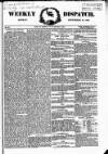 Weekly Dispatch (London) Sunday 30 September 1866 Page 1