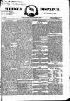 Weekly Dispatch (London) Sunday 01 November 1868 Page 1