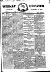 Weekly Dispatch (London) Saturday 20 February 1869 Page 1