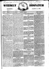 Weekly Dispatch (London) Saturday 13 March 1869 Page 1