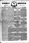 Weekly Dispatch (London) Saturday 20 March 1869 Page 1