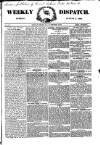 Weekly Dispatch (London) Sunday 08 August 1869 Page 1