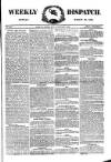 Weekly Dispatch (London) Sunday 20 March 1870 Page 1