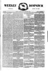 Weekly Dispatch (London) Sunday 19 June 1870 Page 1