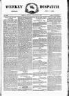 Weekly Dispatch (London) Sunday 03 July 1870 Page 1