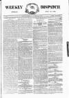 Weekly Dispatch (London) Sunday 10 July 1870 Page 1