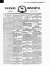 Weekly Dispatch (London) Sunday 07 August 1870 Page 1