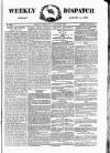 Weekly Dispatch (London) Sunday 14 August 1870 Page 1