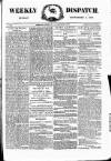 Weekly Dispatch (London) Sunday 04 September 1870 Page 1