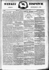 Weekly Dispatch (London) Sunday 11 September 1870 Page 1