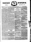 Weekly Dispatch (London) Sunday 18 September 1870 Page 1