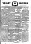 Weekly Dispatch (London) Sunday 27 November 1870 Page 1