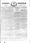 Weekly Dispatch (London) Sunday 18 December 1870 Page 1