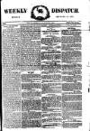 Weekly Dispatch (London) Sunday 22 January 1871 Page 1