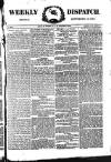 Weekly Dispatch (London) Sunday 10 September 1871 Page 1