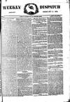 Weekly Dispatch (London) Sunday 11 February 1872 Page 1
