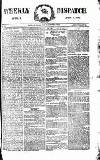Weekly Dispatch (London) Sunday 07 April 1872 Page 1