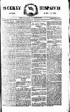 Weekly Dispatch (London) Sunday 21 April 1872 Page 1