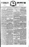 Weekly Dispatch (London) Sunday 12 May 1872 Page 1