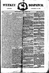 Weekly Dispatch (London) Sunday 12 October 1873 Page 1