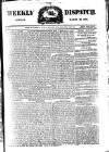 Weekly Dispatch (London) Sunday 28 March 1875 Page 1