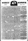 Weekly Dispatch (London) Sunday 11 June 1876 Page 1