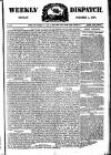 Weekly Dispatch (London) Sunday 01 October 1876 Page 1