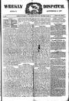 Weekly Dispatch (London) Sunday 09 September 1877 Page 1